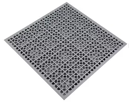 Perforated aluminium grille raised floor panel