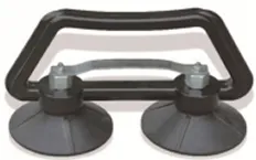 Suction cup lifter for removing raised floor panels
